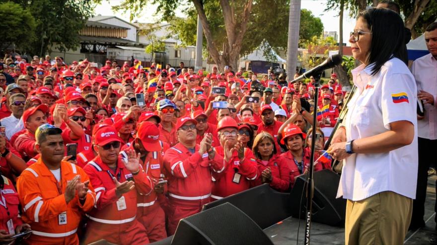 ¡Basta de órdenes!: Delcy Rodríguez denuncia injerencias de&nbsp;EEUU