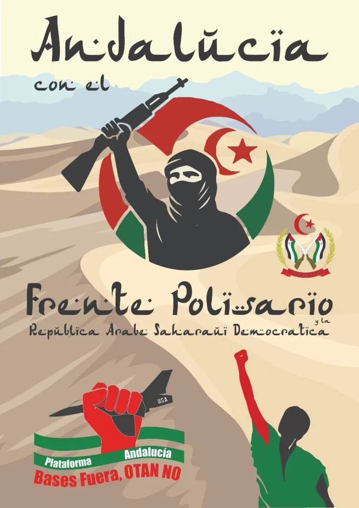 La Plataforma Bases Fuera, OTAN NO de Andalucía llama a la solidaridad con el Sáhara&nbsp;Occidental