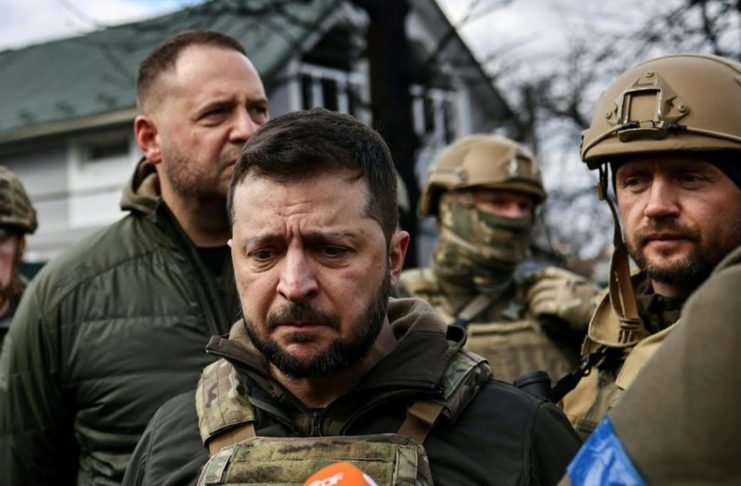 Zelenski firma su sentencia de&nbsp;muerte