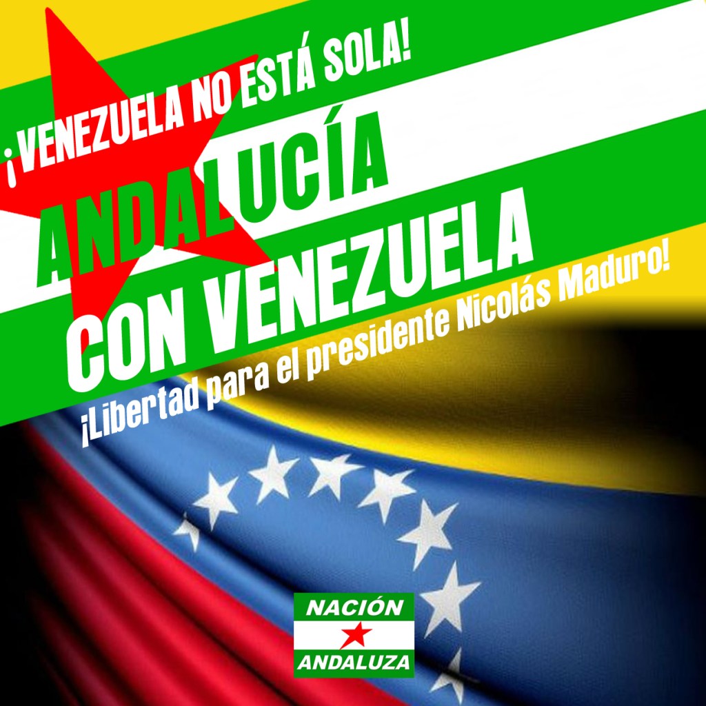 Solidaridad con Venezuela desde Andalucía ante la agresión&nbsp;estadounidense