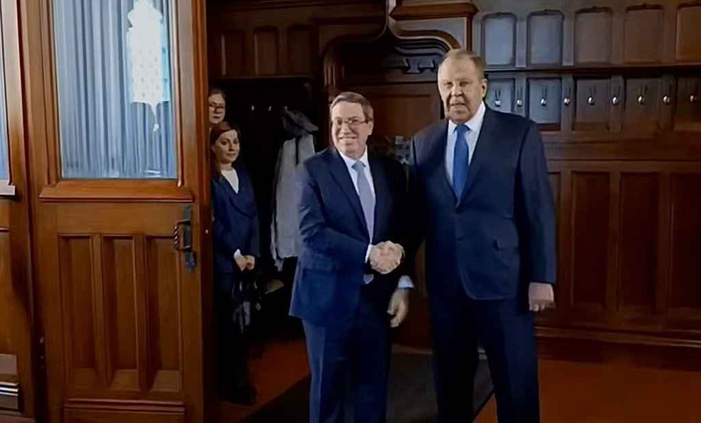 Lavrov ratifica a canciller de Cuba apoyo de Rusia por bloqueo de&nbsp;EE.UU.