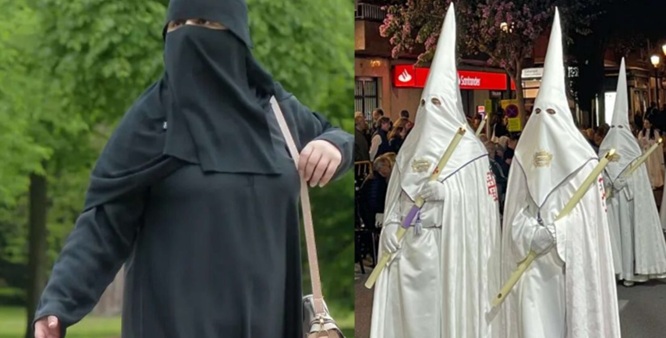 Burka no, capirote sí y una reflexión de Marx que sigue siendo&nbsp;actual