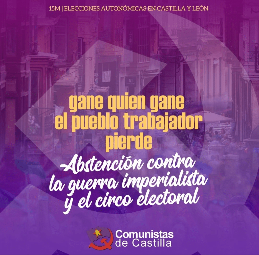 Elecciones en Castilla y León: «lo mejor que se puede hacer este domingo es&nbsp;abstenerse»