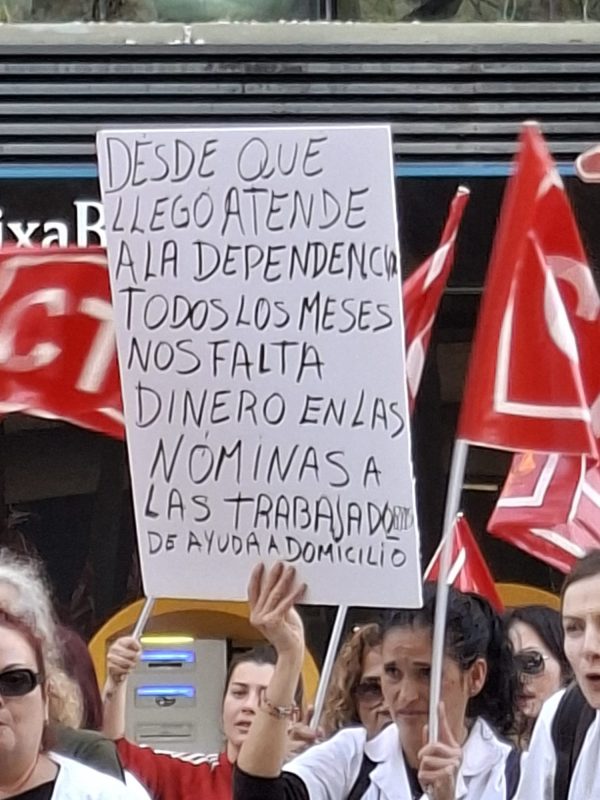 Trabajadoras de atención domiciliaria en Córdoba organizadas se enfrentan a la represión y explotación&nbsp;patronal