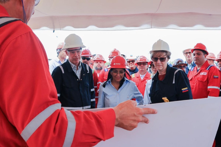 Delcy Rodríguez propicia un gran desembarco de capital privado para explotar los recursos naturales&nbsp;patrios