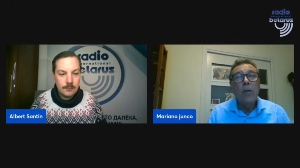Radio Belarús entrevista a Mariano Junco: “¡La Unión Europea es antidemocrática y contraria al pueblo!”&nbsp;(vídeo)
