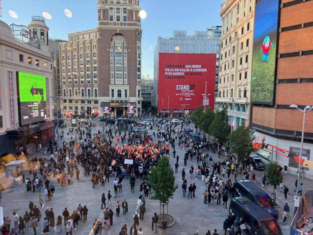 La Audiencia Nacional anula una multa de 10.000 euros a Falange y el Gobierno autoriza su&nbsp;manifestación