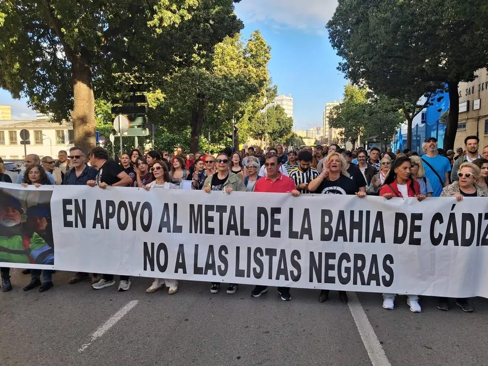 Nación Andaluza expresa su solidaridad con los trabajadores del metal de Cádiz ante la represión y denuncia las listas&nbsp;negras
