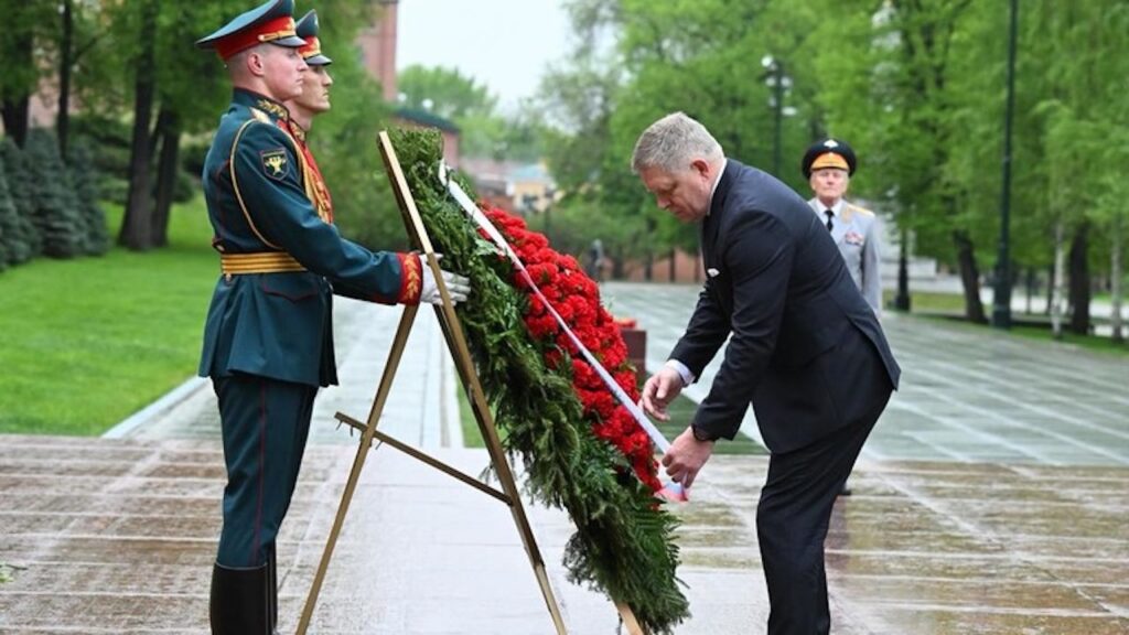 Merz amenaza al primer ministro eslovaco Robert Fico por asistir al Día de la Victoria en&nbsp;Rusia