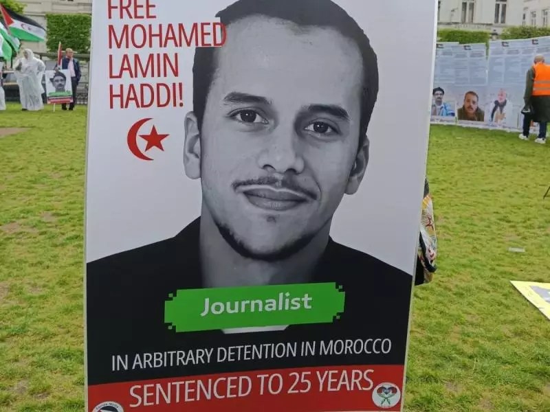 El preso político saharaui Mohamed Lamín Haddi inicia hoy una huelga de hambre de cuarenta y ocho&nbsp;horas